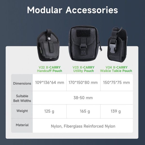 NXTEX11_add_05.jpg Nextorch TEX11 Modular Tactical Belt Quick-Draw MOLLE System