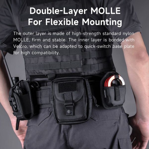 NXTEX11_add_08.jpg Nextorch TEX11 Modular Tactical Belt Quick-Draw MOLLE System