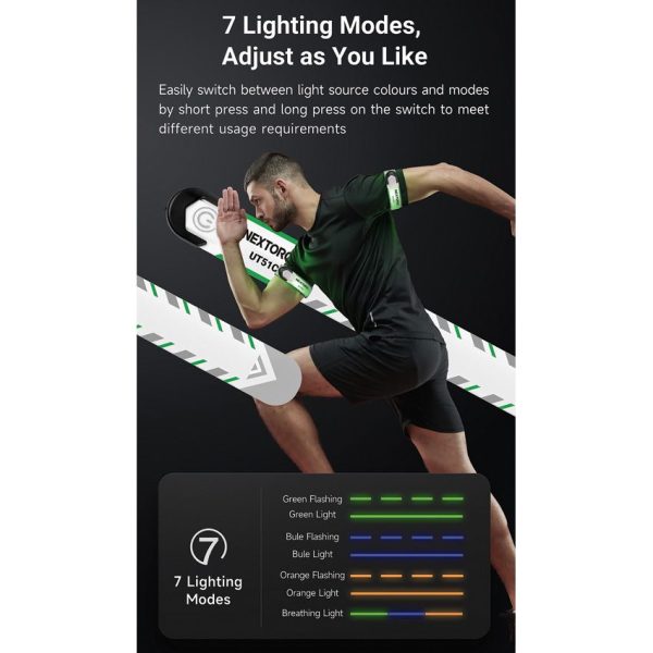 Nextorch UT51C Safety Slap Bracelet Multi-Color