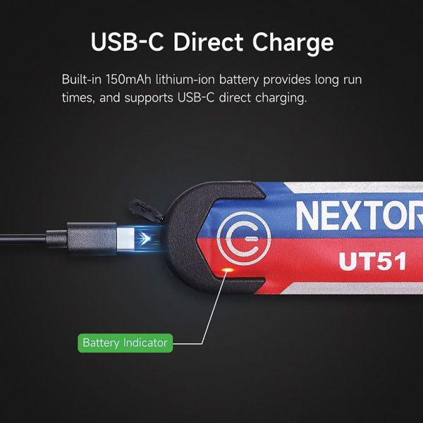 Nextorch UT51 Flashing Warning Slap Bracelet