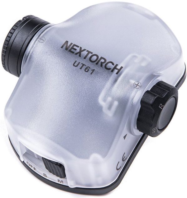 Nextorch UT61 Tactical Helmet Light White IR USB-C Rechargeable