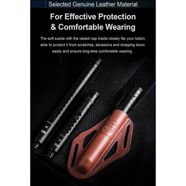 Nextorch NEX Baton Holster - Leather Brown