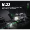 Nextorch WL22 Compact Weapon Light Rechargeable Tactical Rail