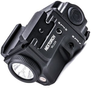 NXWL22R.jpg Nextorch WL22 Compact Weapon Light Black Tactical Rail Mount