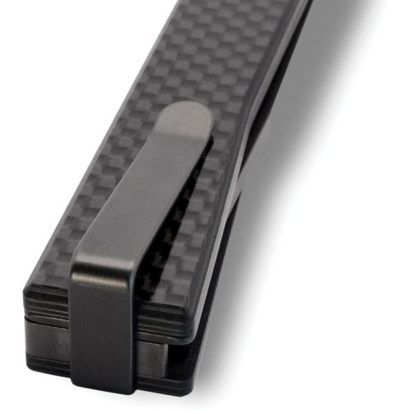 Ocaso Solstice Linerlock Black Carbon Fiber Folding Knife S35VN