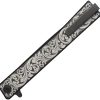 Ocaso Solstice Linerlock Folding Knife S35VN Black Titanium