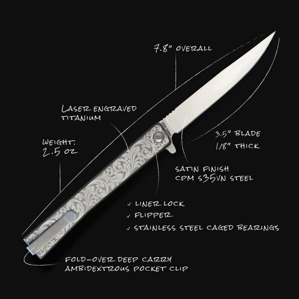 OCA10ESS_add_03.jpg Ocaso Solstice Linerlock Folding Knife S35VN Titanium Gray