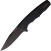 Ocaso Strategy Linerlock Black Folding Knife K110 Blade
