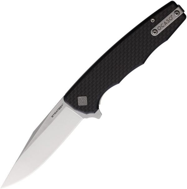 Ocaso Strategy Linerlock Folding Knife K110 Carbon Fiber