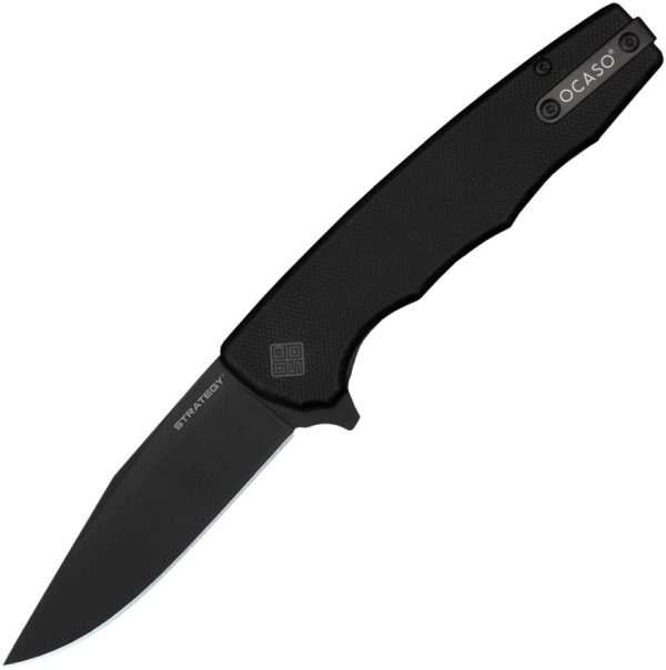 Ocaso Strategy Linerlock G10 - D2 Steel Black