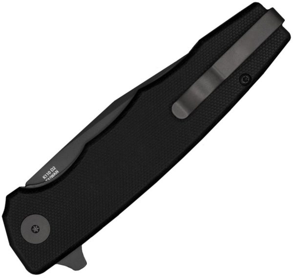 Ocaso Strategy Linerlock G10 - D2 Steel Black