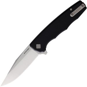 Ocaso Strategy Linerlock Black Folding Knife K110 Stainless