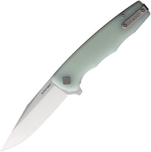 Ocaso Strategy Linerlock Jade G10 Folding Knife K110