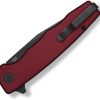 OCA29RDB_add_01.jpg Ocaso Strategy Linerlock Red Black D2 Folding Knife 3.5"