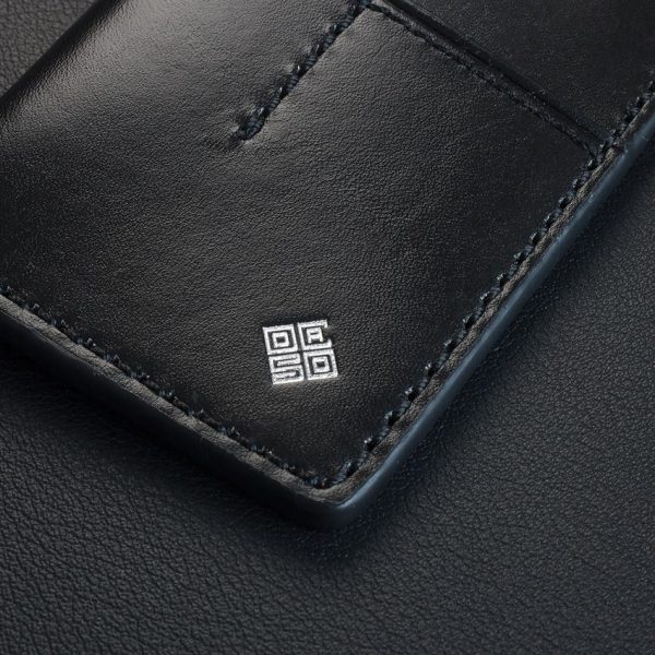 Ocaso EDC Wallet Money Clip Black Leather Knife Holder