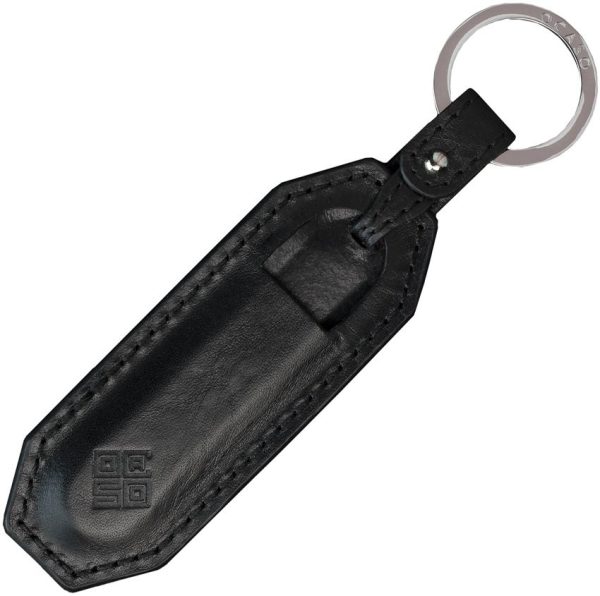 Ocaso Key Slip - Black Leather Knife Carrier