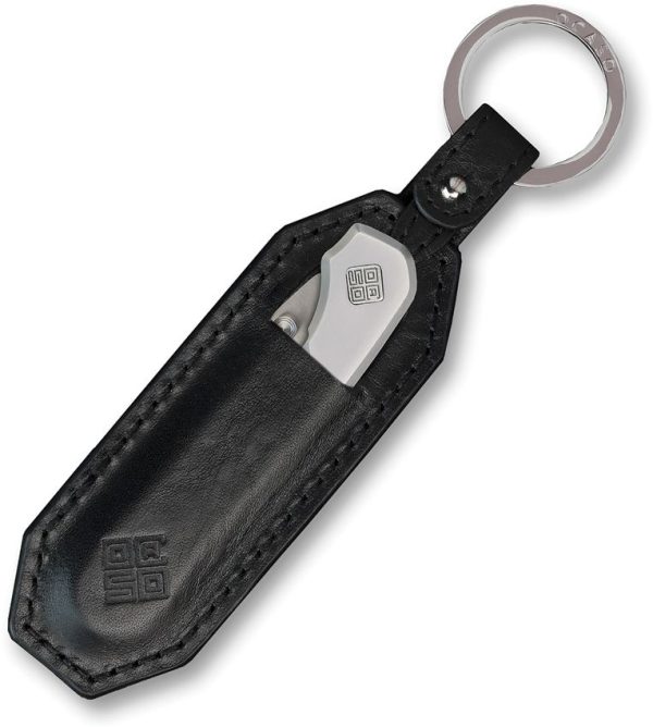 Ocaso Key Slip - Black Leather Knife Carrier