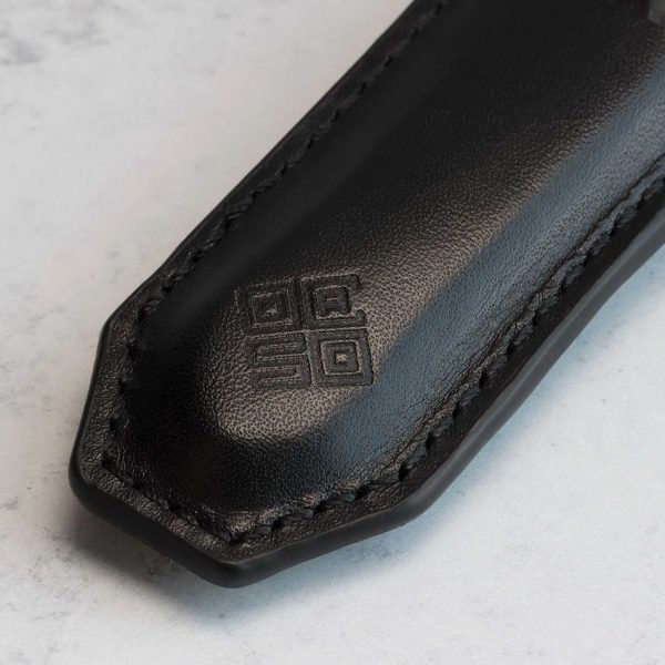 Ocaso Key Slip - Black Leather Knife Carrier
