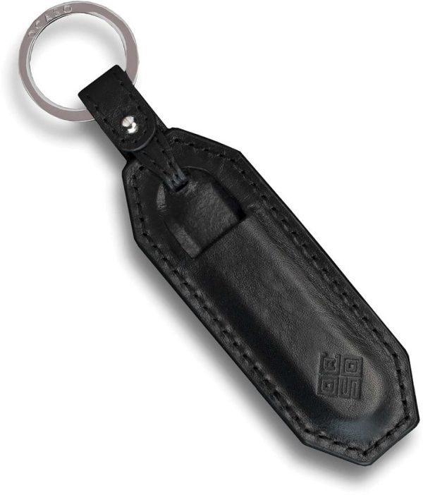 Ocaso Key Slip - Black Leather Knife Carrier