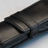 Ocaso Storage Pouch Single - Black Leather