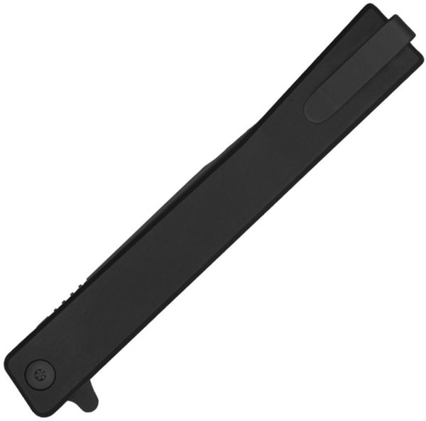 Ocaso Solstice Linerlock Wharncliffe S35VN Black Titanium