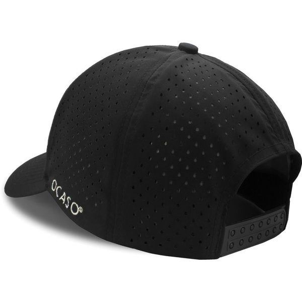 OCA96BCL_add_02.jpg Ocaso 6-Panel Baseball Cap Black Snapback