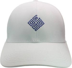 Ocaso 6-Panel Baseball Cap White Snapback