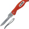 Outdoor Element Field Feather Linerlock - Orange G10