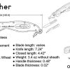 Outdoor Element Field Feather Linerlock - Orange G10