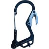 Outdoor Element Fire Escape Carabiner - Black Stainless