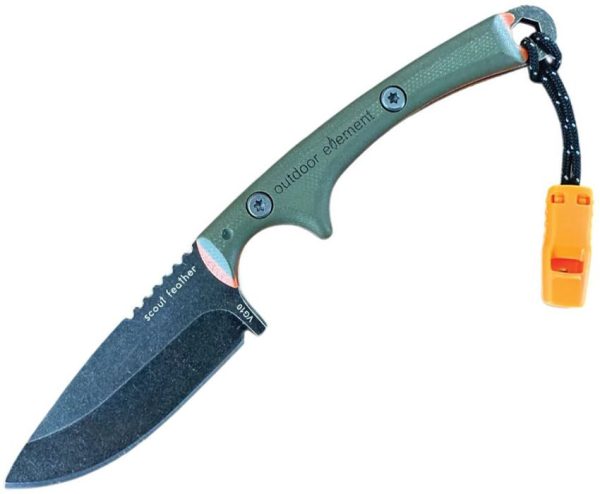 Outdoor Element Scout Feather OD Green - VG-10 Saber Ground