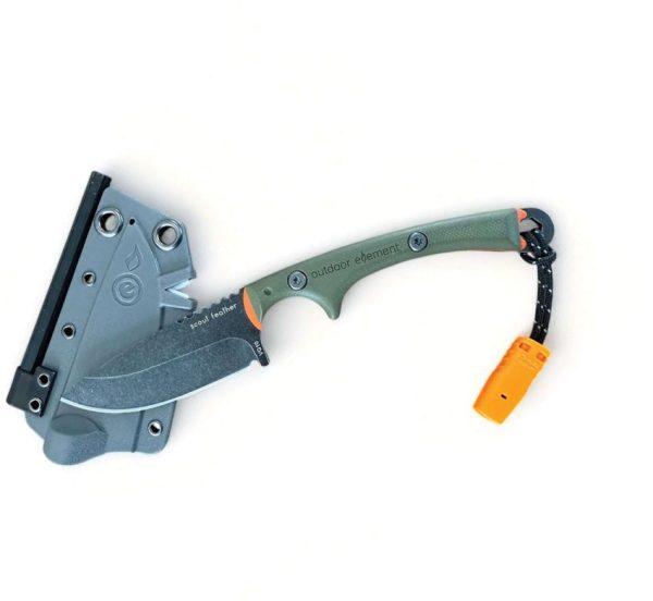 Outdoor Element Scout Feather OD Green - VG-10 Saber Ground