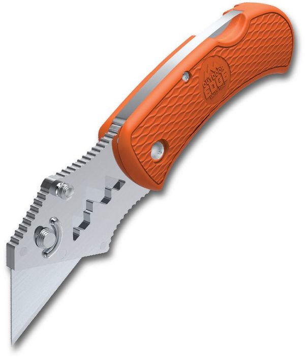 OEBOB10C.jpg Outdoor Edge BOA Lockback Orange Utility Knife
