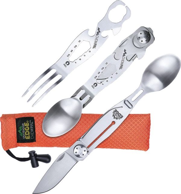 Outdoor Edge ChowPal Mealtime Multitool with Framelock Blade