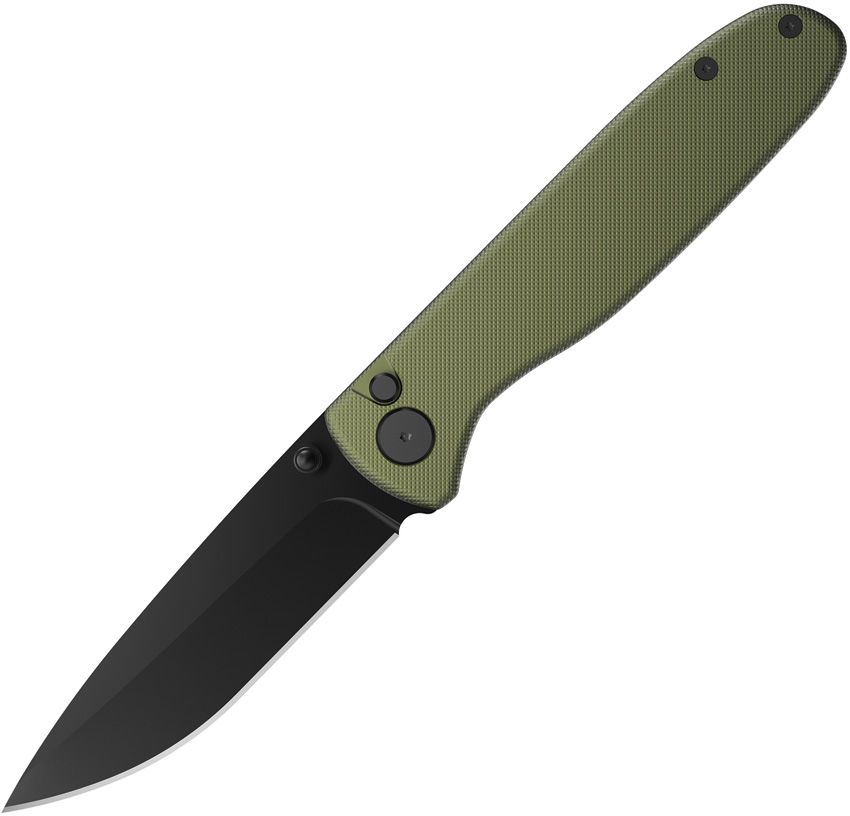 Outdoor Edge Dirk Button Lock Drop Point Folder | Atlas Knife Co