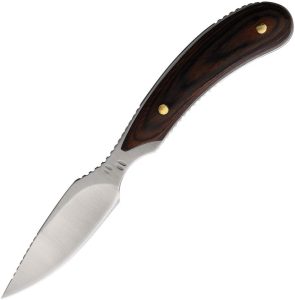 Outdoor Edge Dark Timber Caper Fixed Blade Walnut Handle