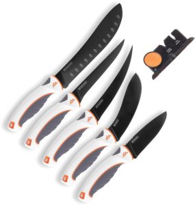 Outdoor Edge Ergo Max 6pc Processing Set Fixed Blade Knife