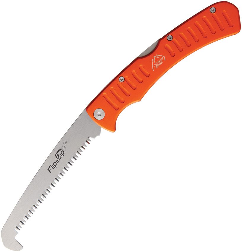 Outdoor Edge Flip n Zip Saw 4.38" Lockback Orange