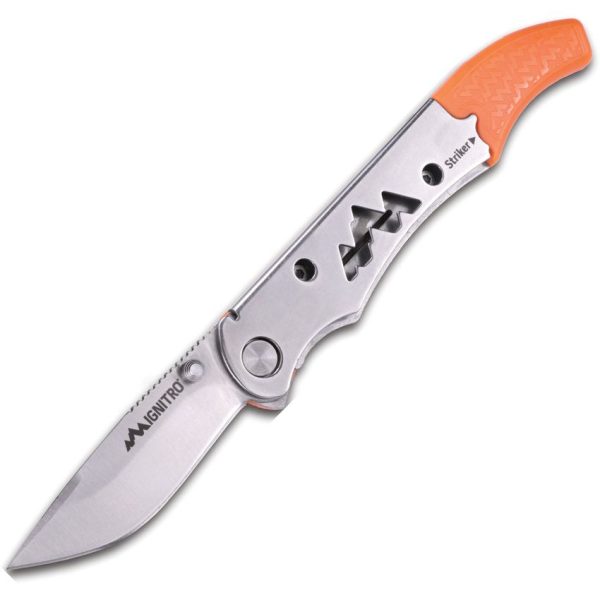 Outdoor Edge Ignitro Framelock - Fire Starter Knife