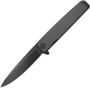 OEPL2C.jpg Outdoor Edge Peleus Linerlock Black G10 - Clip Point