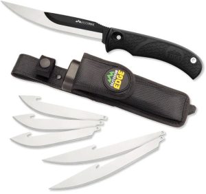 OERMK10C.jpg Outdoor Edge Razormax Black Knife - Interchangeable Blade System