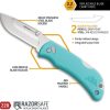 Outdoor Edge Razor Mini Lockback Teal - 420J2 Folding Knife