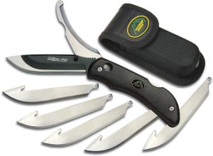 Outdoor Edge Razor Pro Black Lockback - Replaceable Blade Knife