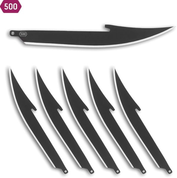 OERR50K6C.jpg Outdoor Edge Razor Safe 5in Fillet Blade Pack - 6 Count