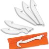 Outdoor Edge Combo Blade 6pk - Drop Point Caping Guthook