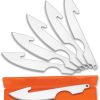Outdoor Edge Caping Blade 6 Pack - Storage Box Included