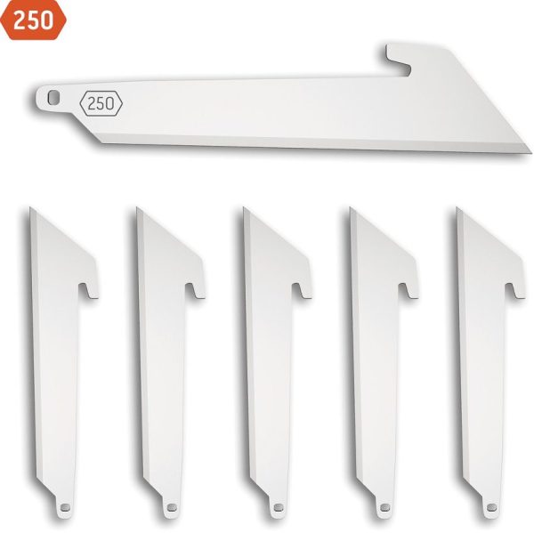 OERRU256C.jpg Outdoor Edge Utility Blade Pack 2.5in Satin