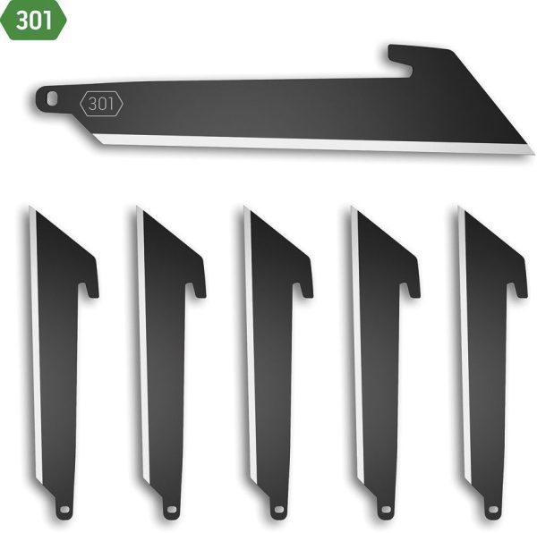 Outdoor Edge 3" 420J2 Stainless Utility Blade Pack of 6