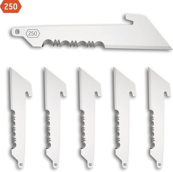 OERRUS256C.jpg Outdoor Edge Serrated Utility Blade Pack 2.5in