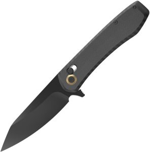 OESL1C.jpg Outdoor Edge Sentinel Crossbar Lock Folding Knife 8Cr13MoV Black G10